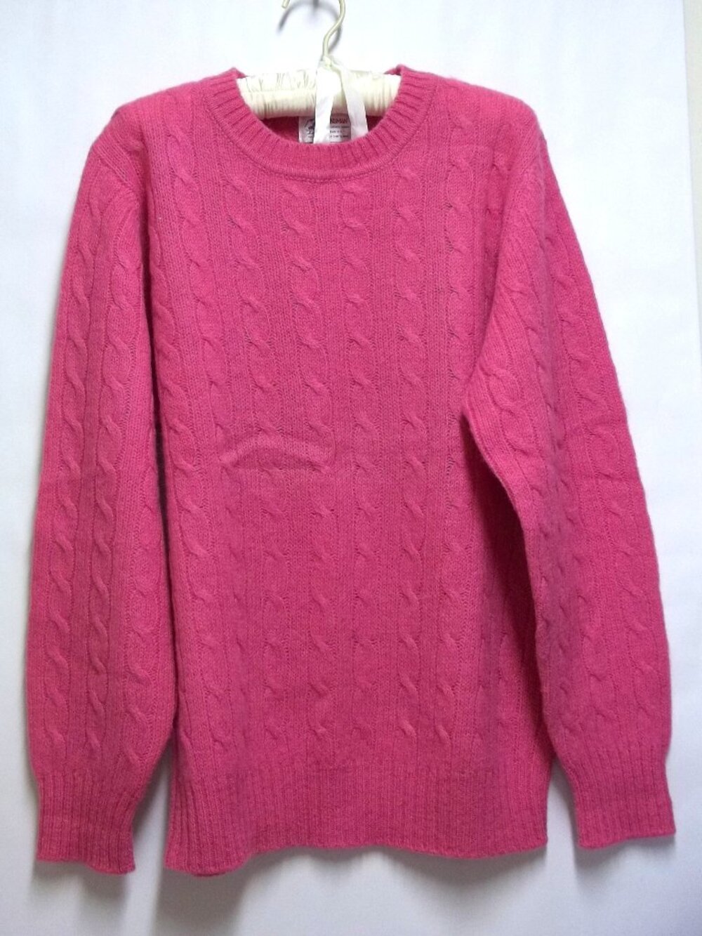 Vintage Clansman Bermuda Sweater, 100% Scottish Shetland Wool, Medium